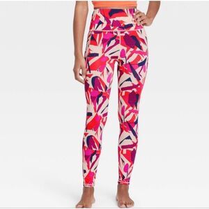 NWT Womens J Dow Fitness Black History Month Geometric Active Leggings - Sz 3X